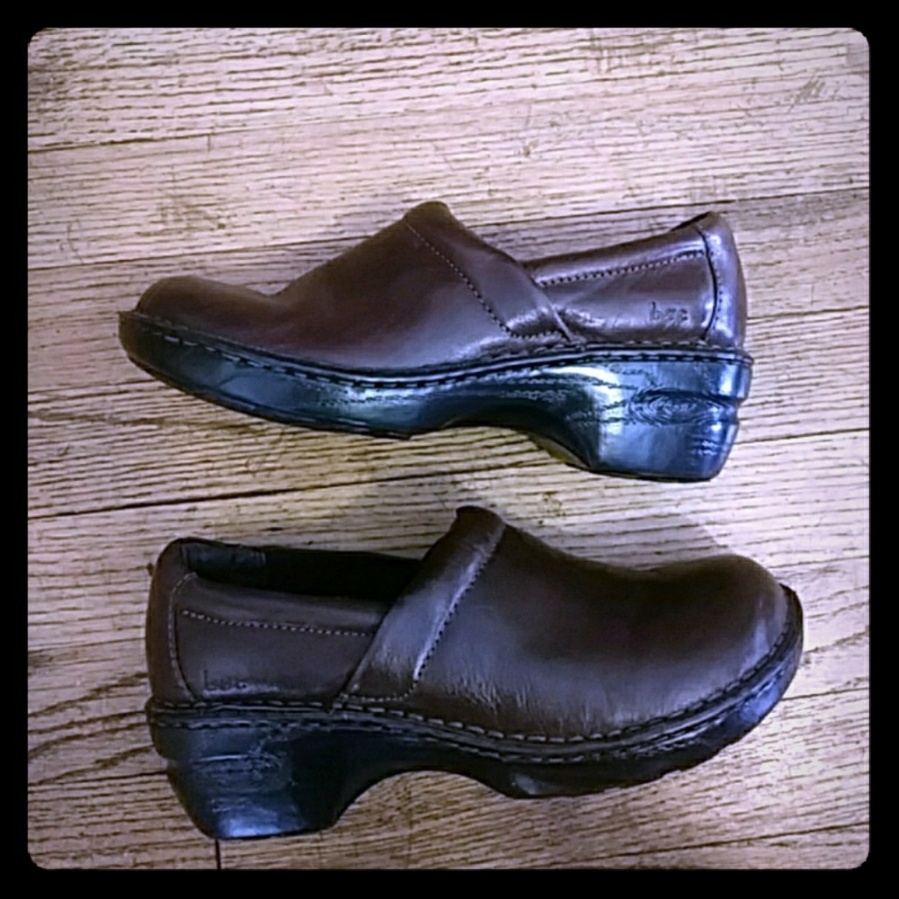 🌻💛Great Leather 'Peggy' Clog🌻💛